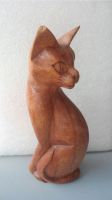 Katze aus Holz Handarbeit- Deko Figur, Gr. 25 cm-Vintage Nordrhein-Westfalen - Holzwickede Vorschau