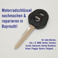 Schlüssel fräsen & nachmachen in Bayreuth! Für Motorrad & Roller Bayern - Bayreuth Vorschau