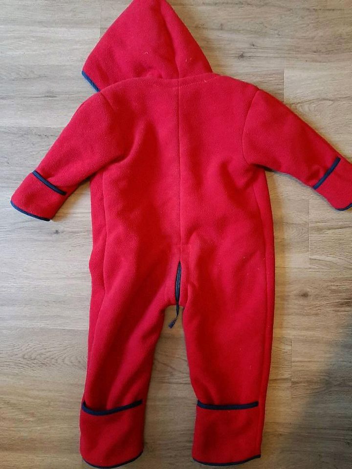 Finkid Nimi Schneeanzug Hose Fleece Jacke 90 100 rot 92 98 in Friedberg