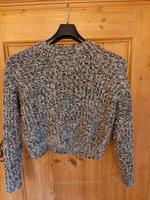 Zara Pullover Pulli bunt Glitzer Pailletten Größe M Bayern - Schechen Vorschau