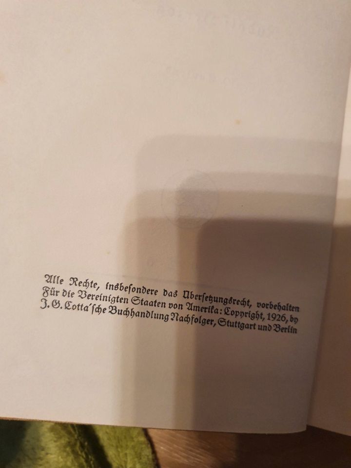 Buch Rudolf Herzog Das Fähnlein der Versprengten 1926 in Halle