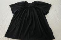 Bluse, Carmenbluse schwarz 56, leichte Somnerbaumwolle Niedersachsen - Syke Vorschau