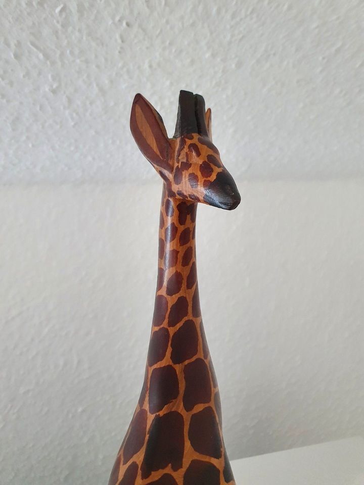 Deko Giraffe aus Holz 30 cm hoch *top* in Dossenheim