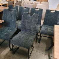 6x Freischwinger Stühle aus Webstoff, anthrazit, Metallfüße, neu Bielefeld - Altenhagen Vorschau