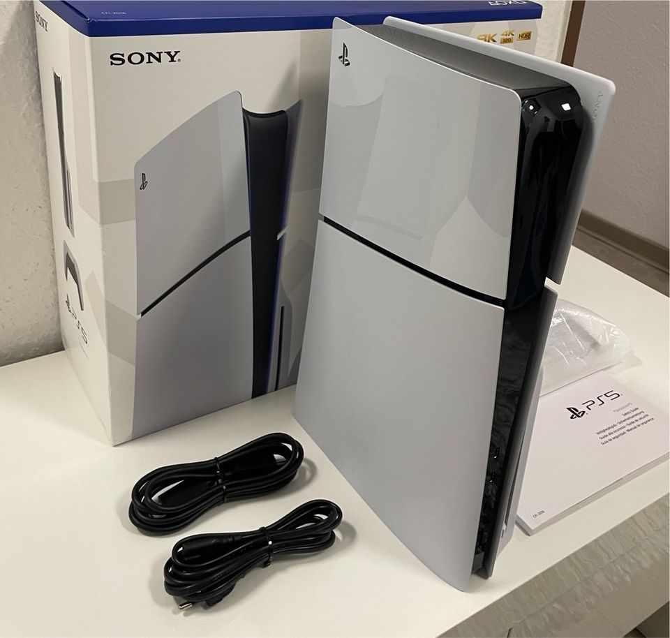 PS5 Disk Slim Version|wie NEU|GARANTIE|Playstation5|Anlieferung✅ in Viersen