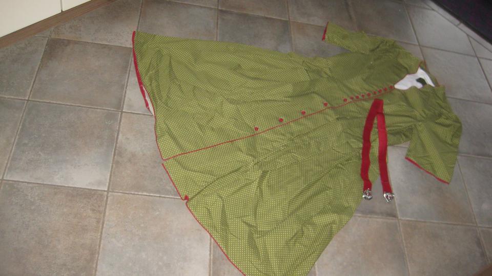 Dirndl_Kleid_grün_rot_Punkte * Chiemseer Dirndl & Tracht * 48_XXL in Gifhorn