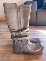 Dockers Stiefel 38 Übergang grau-braun sehr gut Hessen - Hofbieber Vorschau
