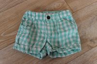 H&M Short Shorts kurze Hose Gr. 92 mint weiß kariert Bayern - Leidersbach Vorschau