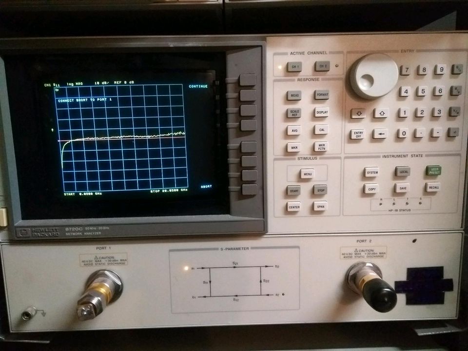 HP Agilent Keysight 8720C Network Analyzer Netzwerkanalysator in Bochum