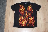 Karneval T- Shirt mit Flammen XL Rheinland-Pfalz - Breitscheid Kr Neuwied Vorschau