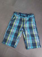 Here&There Shorts Bermuda Caprihose Gr. 146 kariert Blau Bunt Nordrhein-Westfalen - Pulheim Vorschau