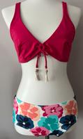 ESPRIT Bikini *Gr.42* Pink mit Häkeleinsatz & Bunt Geblümt Niedersachsen - Walsrode Vorschau