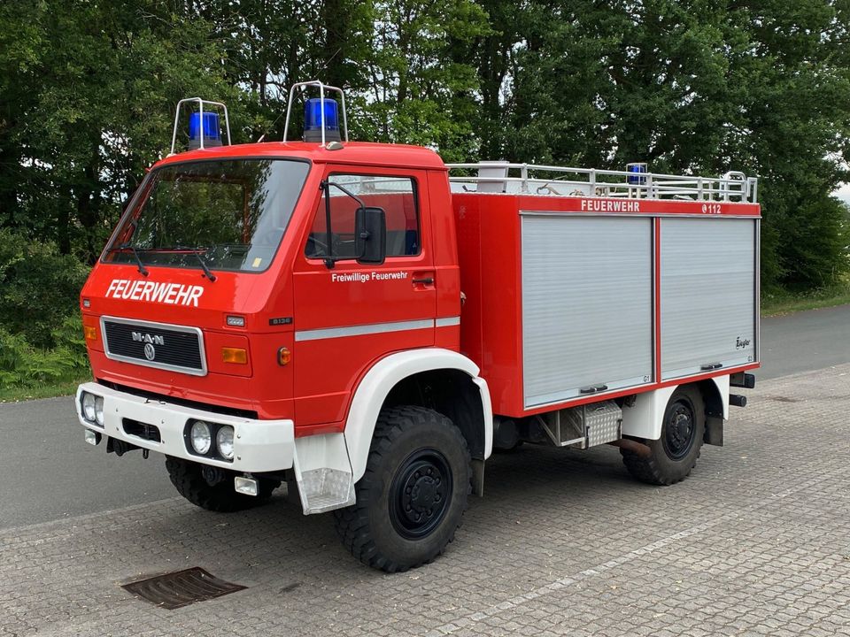 VW-MAN 8.136 4x4 Ziegler Allrad Feuerwehr 6 Zyl. HU/AU 1/2025 in Greven