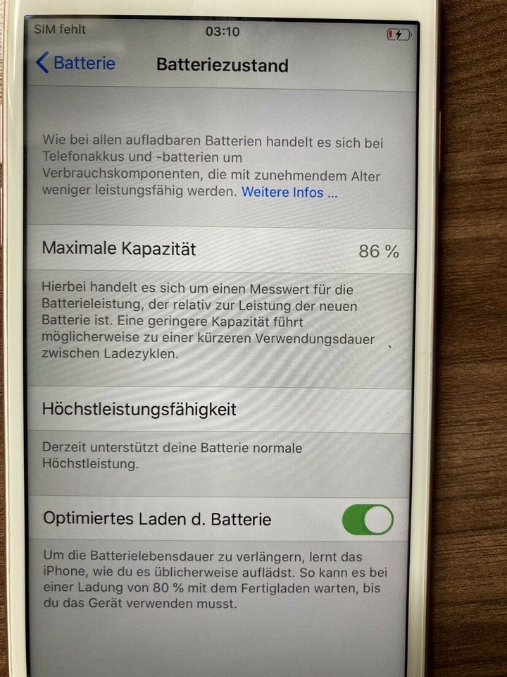 TOP iPhone 6s, 64 GB, ohne SimLock in Burgdorf