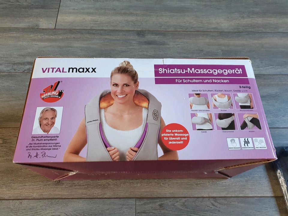 Shiatsu Massagegerät Vital Maxx in OVP in Herne