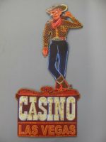 Wandschild Blechschild "Casino Las Vegas" 80x37cm sehr Groß Krummhörn - Greetsiel Vorschau