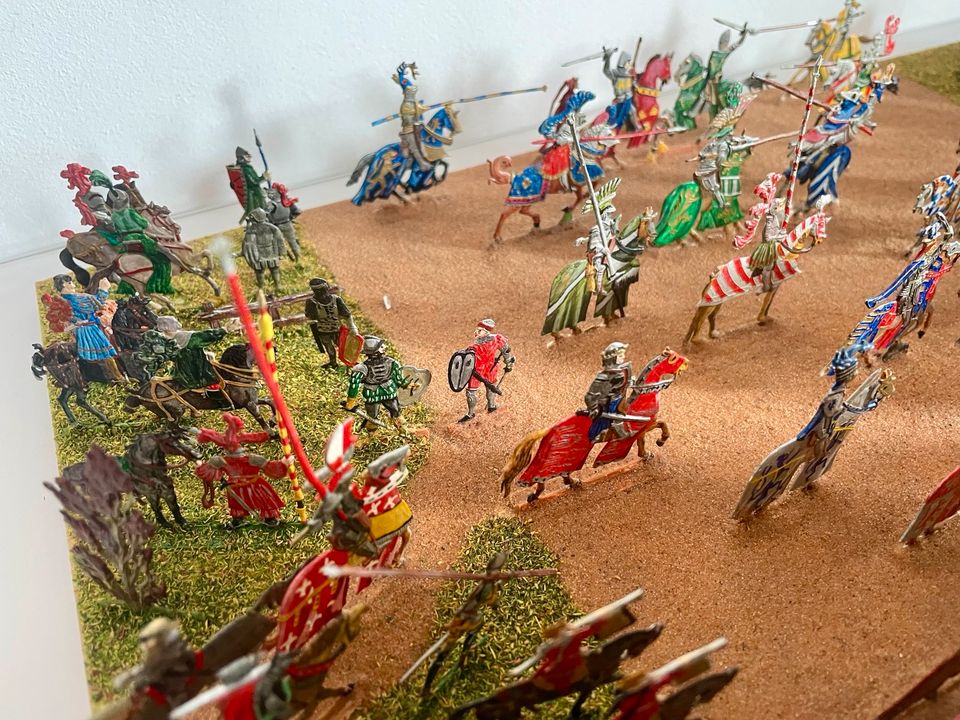 Diorama Zinnfiguren Ritter in Düsseldorf