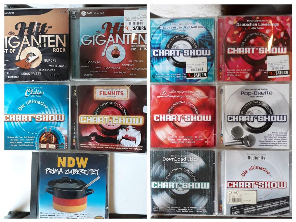 Musik-CD Chartshow/Hitgiganten/NDW Oldie/Love/Rock/Pop/Film/Hits in Bremen  - Neustadt | Musik und CDs gebraucht kaufen | eBay Kleinanzeigen ist jetzt  Kleinanzeigen