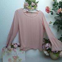 ❤ Vero Moda ❤ elegante Chiffonbluse Glockenärmel Büro edel Rose Hessen - Solms Vorschau