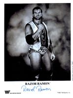 RAZOR RAMON/WRESTLING >original handsigniert auf Foto 15x20cm(73) Bayern - Schrobenhausen Vorschau