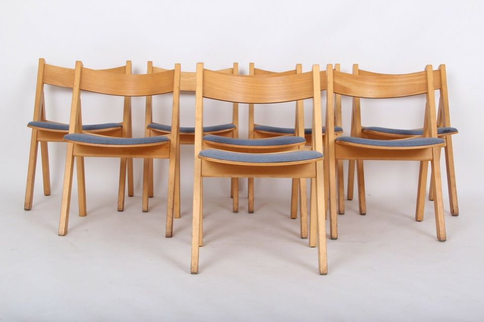 8 Hans Wegner Stühle Getama - Modell GE72 Abholpreis in Handewitt