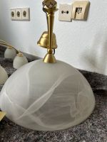 Lampe / Gold weiss Niedersachsen - Seelze Vorschau