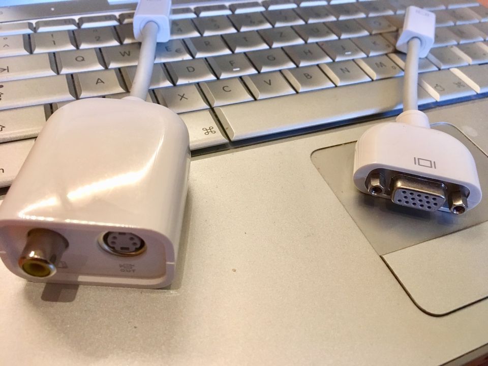  Apple Mini VGA auf VGA Adapter  - PowerBook G4 Vintage in Bad Friedrichshall