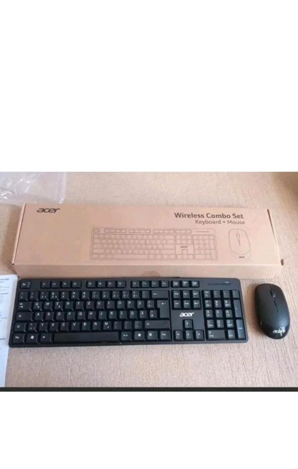 Acer Combo 100 Set wireless AAK940 kabelloses Tastatur-und-Maus-S in Hamburg