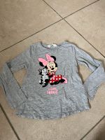✨H&M Disney Minnie Maus Gr.122/128 LA Shirt grau Katze ✨ Niedersachsen - Calberlah Vorschau