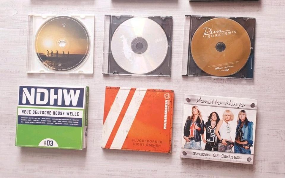 CDs, Musikcd, Musik, Nena, NDHW, Krawallbrüder, Morgenrot, Vengan in Pössneck