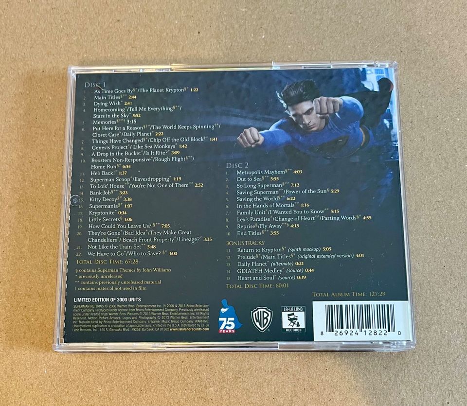 Superman Returns Limited Edition Soundtrack / John Ottman / La La in Berlin