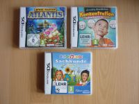 3 x DS / SACHKUNDE /Jewel Master ATLANTIS/ KONZENTRATION/ Je 1 € Bayern - Schweinfurt Vorschau