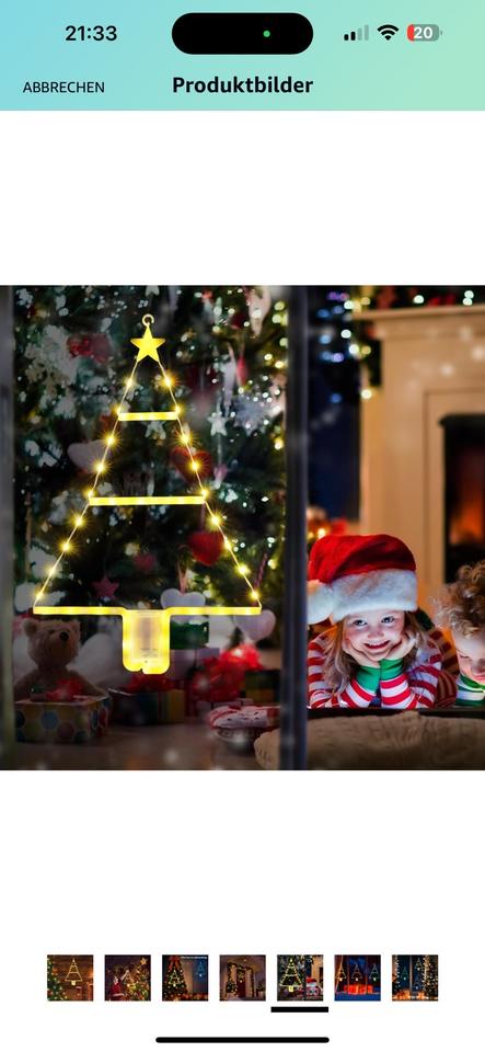 LED Weihnachten Deko mit 50cm Dreiecke Form Weihnachtsbaums in Dessau-Roßlau