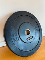 Lex Quinta Bumper Plate 15 kg Hantelscheibe schwarz Vollgummi Hessen - Wiesbaden Vorschau