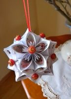 Origami Blütenkugel Sachsen - Großpösna Vorschau