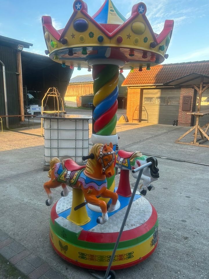 Kinderkarussell zu verkaufen , keine Hüpfburg (Schausteller) in Breiholz