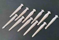 11x DDR Hering APAG Zeltnagel Camping Zelthering Aluminium 19 cm Thüringen - Erfurt Vorschau