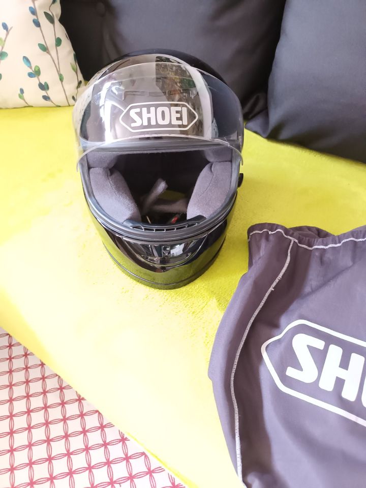 Shoei Integralhelm schwarz Gr. S (55/56) in Wuppertal