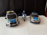 Dickie Toys Polizei Fahrzeuge und Motorrad Sound Sachsen - Hartha Vorschau