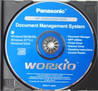 Panasonic WORKIO DP-2000/2500/3000 CD-ROM 2001 Baden-Württemberg - Heidelberg Vorschau