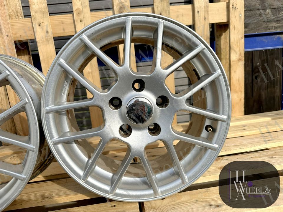 SELTEN ➡️ DBV Alufelgen 7x15 (breit) 5x112 ET35 Felgen TOP ZUSTAND ➡️ VW T4 Caddy Passat B5 / Audi A4 B6 B7 Mercedes C-Klasse W202 W203 A W169 SLK R170 E W210 W245 B W246 W176 Vaneo W414 Seat Skoda in Bünde