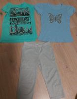 3-teilg T-Shirts Leggings Mädchen Gr.134/140 Sachsen-Anhalt - Bitterfeld Vorschau