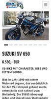 Suzuki SV 650 Neuwertig, top Maschine Hessen - Wildeck Vorschau