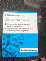 Betriebswirte - Die Gesetzessammlung 2. Teilprüfung 2023 Baden-Württemberg - Auenwald Vorschau