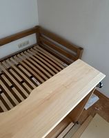 Neues massives Bett mit Bettkasten Buche 90x200 Bayern - Hebertsfelden Vorschau