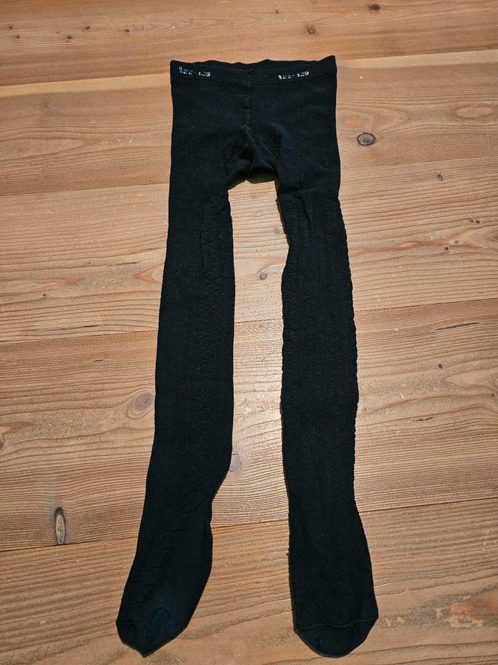 4er Set Rock, Shirt, Tunika, Strumpfhose, gelb Blümchen, 122 128 in Dießen