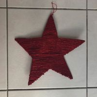 Weihnachtsstern Deko Rot Glitzer Aufhängbar Baden-Württemberg - Wimsheim Vorschau