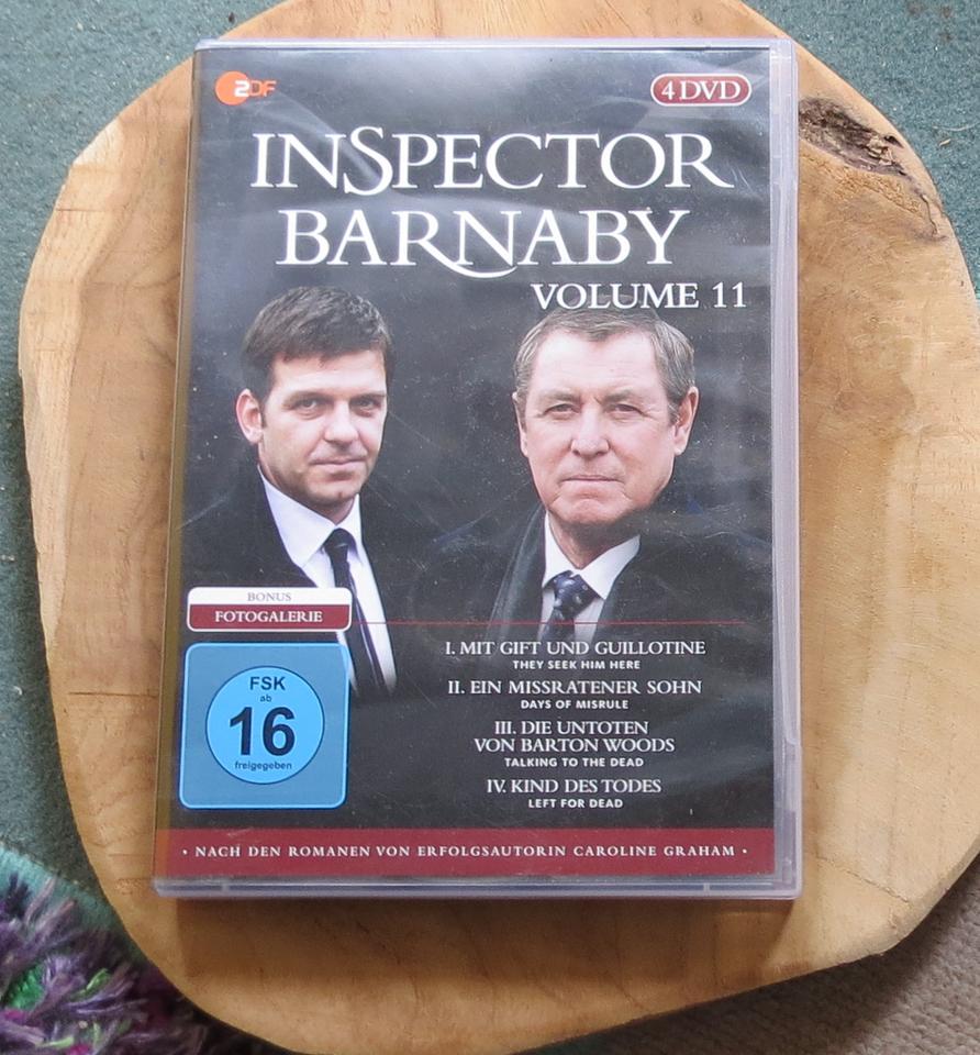 Inspector Barnaby DVD 2 Boxen á 4 DVD´s Folgen/Volume 11 und 12 in Rehburg-Loccum