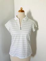 Adidas Shirt Gr S weiss grün Golf Tennis Süd - Flughafen Vorschau