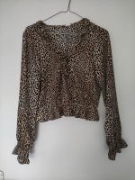 H&M Bluse Leopard Muster bunt schwarz, braun Größe 34/36 Bayern - Bischberg Vorschau